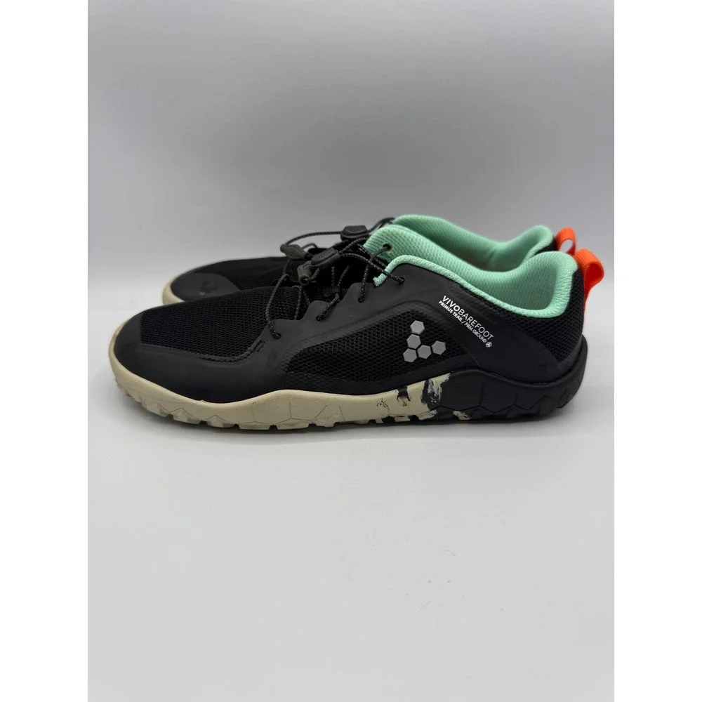 Vivobarefoot Primus Trail FG Juniors Black Mint Green Barefoot EUR 38/US W7.5-8 - Picture 5 of 11